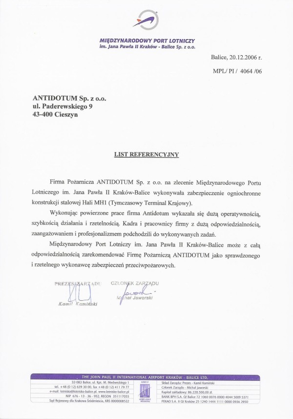 zabezpieczenia przeciwpoarowe