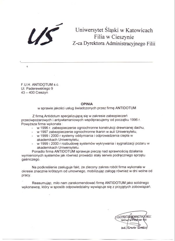 zabezpieczenia przeciwpoarowe